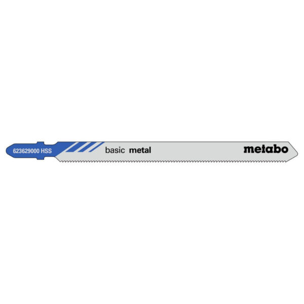Hoja para sierra de calar "BASIC METAL" 106/1,2 mm (5Uds) Metabo 623629000