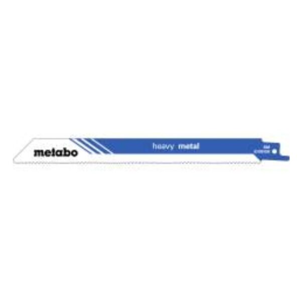 hoja-para-sierra-de-sable-HEAVY METAL-200-X-1,25-mm-(5Uds)-Metabo-631991000