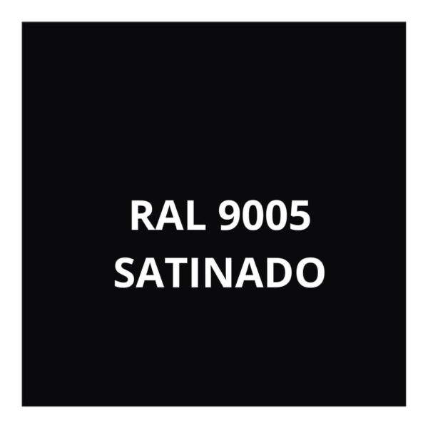 RAL 9005 SATINADO