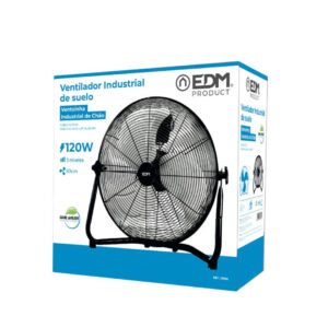 Ventilador-Industrial-de-suelo-color-negro-potencia-120W-33936-EDM-01833936