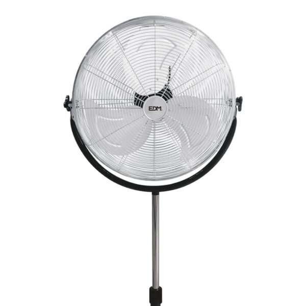 Ventilador-de-pie-con-base-circular-cromado-negro-potencia-120W-aspas-33939-EDM-01833939