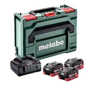 Kit baterías 3 X LIHD 5.5 Ah + METABOX 145 Metabo 685069000