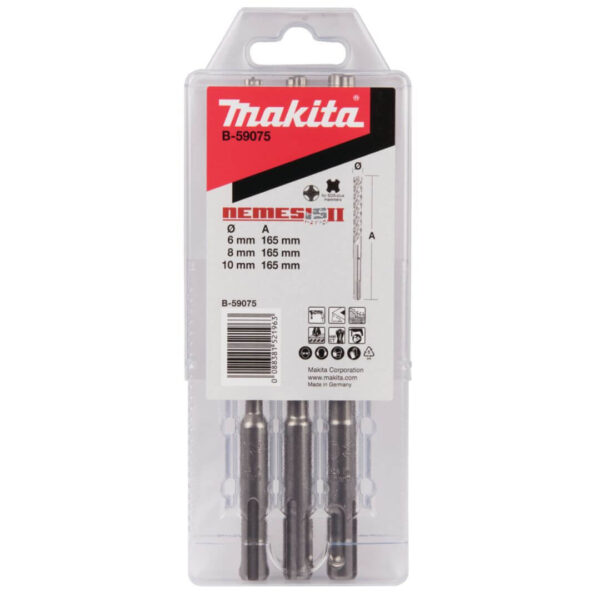 Estuche-3-brocas-SDS-PLUS-NEMESIS-6,8,10-Makita-B-59075